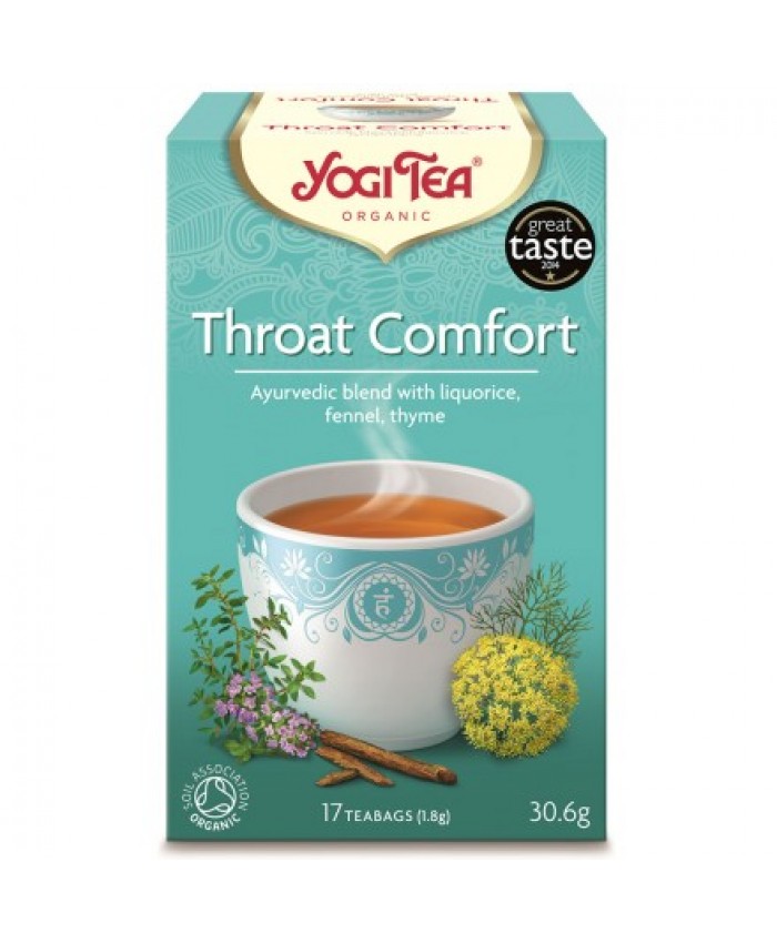 YOGI TEA THROAT COMFORT ΒΙΟ 17 φακ. 